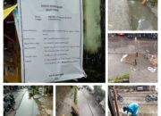 Pekerjaan Rehabilitasi Jalan Dinilai Lambat Picu Kekecewaan Masyarakat, di Musim Hujan Galian Jalan Jadi Genangan Air