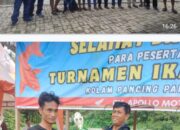 Kasat Narkoba Polres Pematangsiantar Hadiri Turnamen Arisan Ikan Mas di Kolam Pancing Pak R.T.