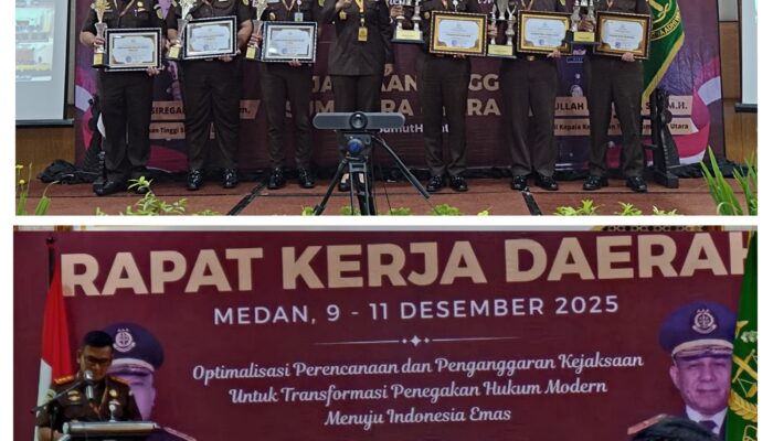 Kejari Simalungun Raih Predikat Juara I Bidang Perdata dan Tata Usaha Negara serta Juara III Bidang Pembinaan