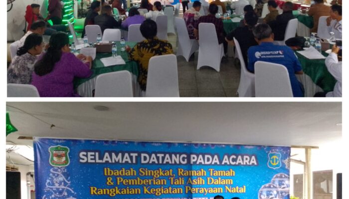 Perumda Tirta Uli Gelar Ramah Tamah dan Penyerahan Tali Asih dalam Rangkaian Natal