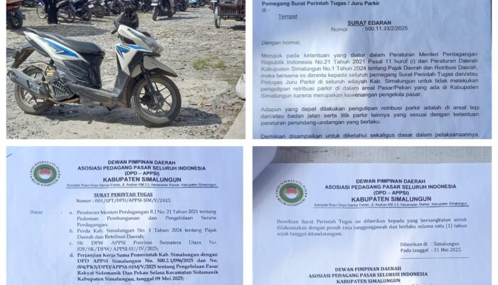 Dugaan Penguasaan Lahan Parkir di Pasar Rakyat Sidamanik