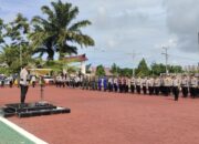 Kapolres Simalungun Pimpin Apel Gelar Pasukan Operasi Lilin Toba-2025, 146 Ribu Personel Gabungan Siap Amankan Nataru