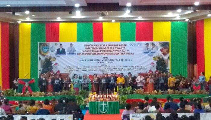 Keluarga Besar Cabang Dinas Wilayah VI Rayakan Natal: Momen Kebersamaan Penuh Sukacita 