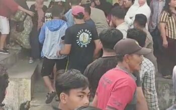 Rapat Pemulihan Lapangan Bola Rambung Merah Berujung Ricuh, Polisi Lepaskan Dua Tembakan Peringatan