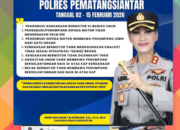 Ops Keselamatan Toba 2026 Dimulai, Wakapolres Pematangsiantar Sematkan Tanda Pita Operasi