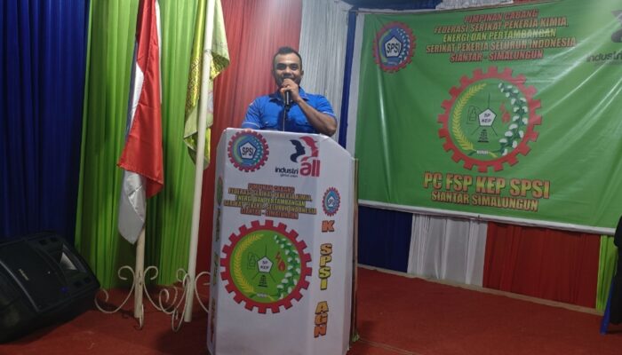 Resmi Diperkenalkan, Adam Kharayeti Yakat Ali Sandang Jabatan Sekretaris PC FSP KEP SPSI AGN Siantar-Simalungun
