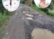 Lapor Pak Bupati Simalungun, Jalan Sibatu-batu tengkoh, kec Panombean panei Rusak Parah 