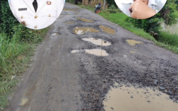 Lapor Pak Bupati Simalungun, Jalan Sibatu-batu tengkoh, kec Panombean panei Rusak Parah 