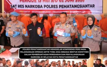 Polres Pematangsiantar Gelar Konferensi Pers Hasil Akhir Ops Antik Toba Tahun 2026