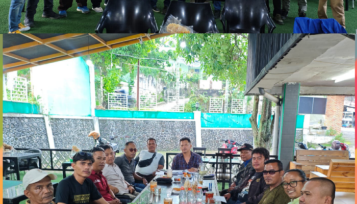 Andrew Panjaitan Pimpin Rapat Pembentukan Panitia Muscab III DPC PJS Kota Pematangsiantar