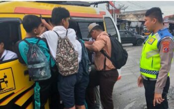 Cegah Bahaya Angkutan Tidak Aman, Satlantas Polres Pematangsiantar Gencar Edukasi: Pekan Depan Mulai Tilang