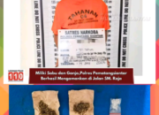 Resedivis narkoba tertangkap lagi, Miliki Sabu dan Ganja,Polres Pematangsiantar Berhasil Mengamankan di Jalan SM. Raja