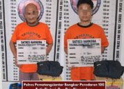 Polres Pematangsiantar Bongkar Peredaran 100 Butir Ekstasi, Dua Pria Diamankan