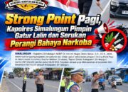 Kapolres Simalungun Turun Langsung Atur Lalu Lintas di Jalinsum Siantar-Medan, Ingatkan Pelajar dan Warga Jauhi Narkoba