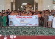 Polisi Bersama Masyarakat, Polsek Polsek Panei Tongah Gelar Jumat Keliling di Masjid Al,Hikmah Marjandi Embong