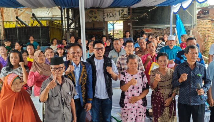 Frengki Boy Saragih Gelar Sosper Perda Pengelolaan RTH, Masyarakat Sangat Antusias Mengikutinya